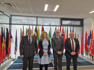 Проведени консултации за подготовка на проект на Споразумение за защита на класифицираната информация между Държавната комисия по сигурността на информацията и Федералния съвет на Швейцария, 15-17 януари 2025 г., София