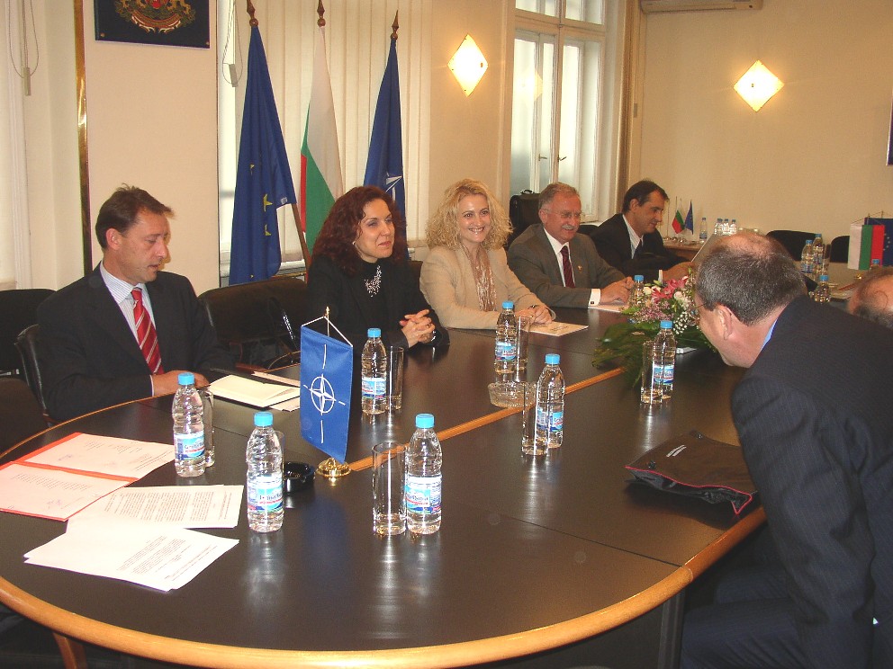 Заседание на Комисията по външна политика, отбрана и сигурност и ДКСИ, 14 октомври 2004 г., София