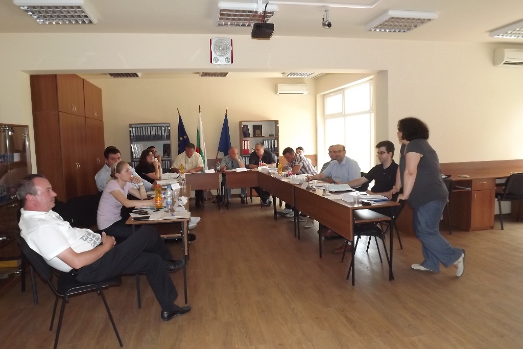 Проведено  първоначално обучение на служители от администрацията на ДКСИ на тема : „Обучение на обучители”, 10-11 юли 2012 г., Учебен център в гр. Банкя