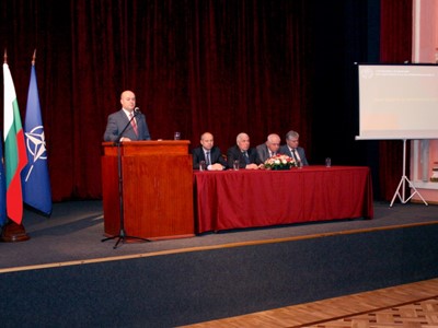 Presentation of the Annual report of the SCIS on the overall activity on the status of the protection of the classified information in the Republic of Bulgaria in 2015, 11 April 2016, Central Military Club, Sofia