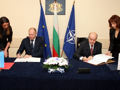 Signing of Agreement between the Government of the Republic of Bulgaria and the Government of the Grand Duchy of Luxembourg on exchange and mutual protection of classified information, 29th January 2018, Sofia