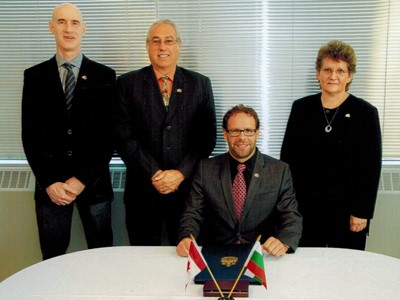 Signing of Arrangement on industrial security between the Government of the Republic of Bulgaria and the Government of Canada, 30th August 2017 in Ottawa Canada