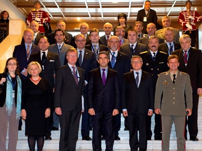 The Chairperson of SCIS Mr. Boris Dimitrov participates in the activity of the Industrial forum under the auspices of the President of the Republic of Bulgaria Mr. Rosen Plevneliev, 9-10 October 2014, Sofia, Bulgaria (Foto: Administration of the President of the Republic of Bulgaria)