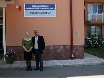Working visit of H. E. Mr. Shaul Camisa-Raz, Ambassador Extraordinary and Plenipotentiary of the State of Israel,to the Training center of SCIS in the town of Bankya, 29 June 2012