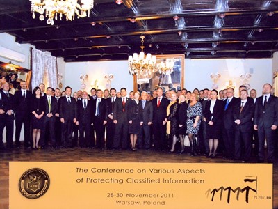 Participation of the SCIS in a Conference on various aspects of protecting classified information, organized by the National Security Authority of the Republic of Poland, 28 – 30 November, Warsaw