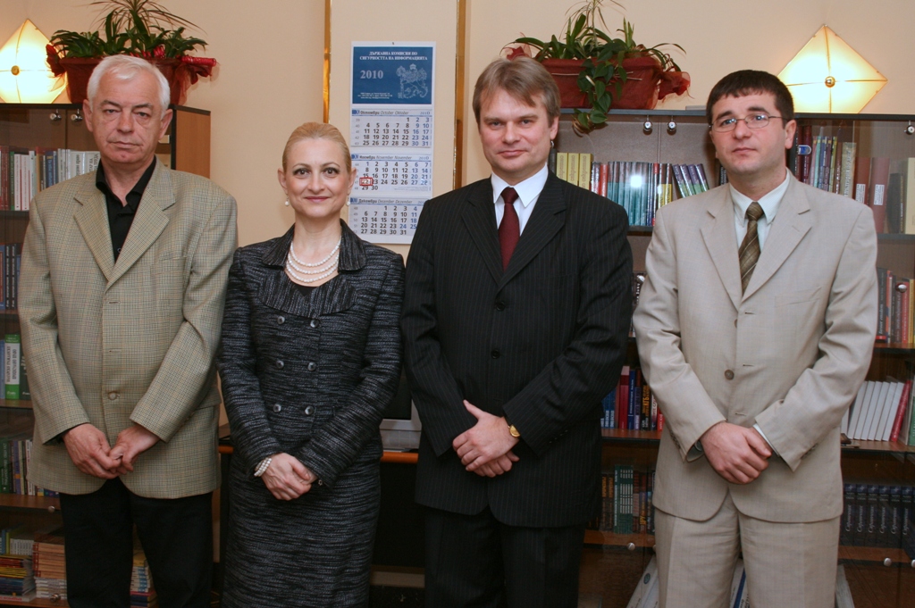 Signing of Agreement on amending the Agreement between the Government of the Republic of Bulgaria and the Government of the Republic of Estonia on mutual protection and exchange of classified information, 22 november  2010, Sofia