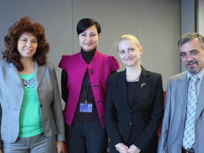 Working meeting of the Chairperson of the State Commission on Information Security Mrs. Tsveta Markova  with the Members of the European Parliament on behalf of the Republic of Bulgaria, 30 September 2010, Brussels, Kingdom of Belgium