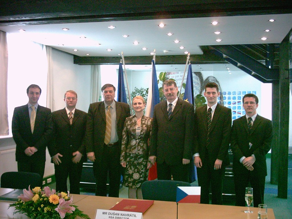 Signing of Agreement between the Republic of Bulgaria and the Czech Republic on mutual protection and exchange of classified information, 3 May 2007, Prague