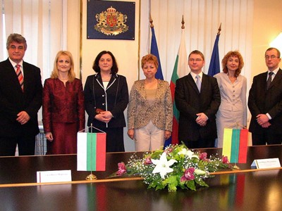 Signing of Agreement between the Republic of Bulgaria and the Republic of Lithuania on mutual protection of classified information, 18 May 2007, Sofia