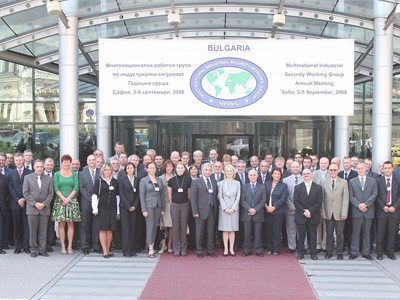 23th Annual Meeting of the Multinational Industrial Security Working Group, 3-5 September 2008, Sofia, Bulgaria