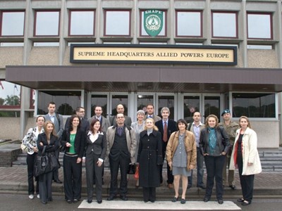 Посещение на български журналисти в щаба на НАТО, 27-29 май 2009 г., Монс, Белгия